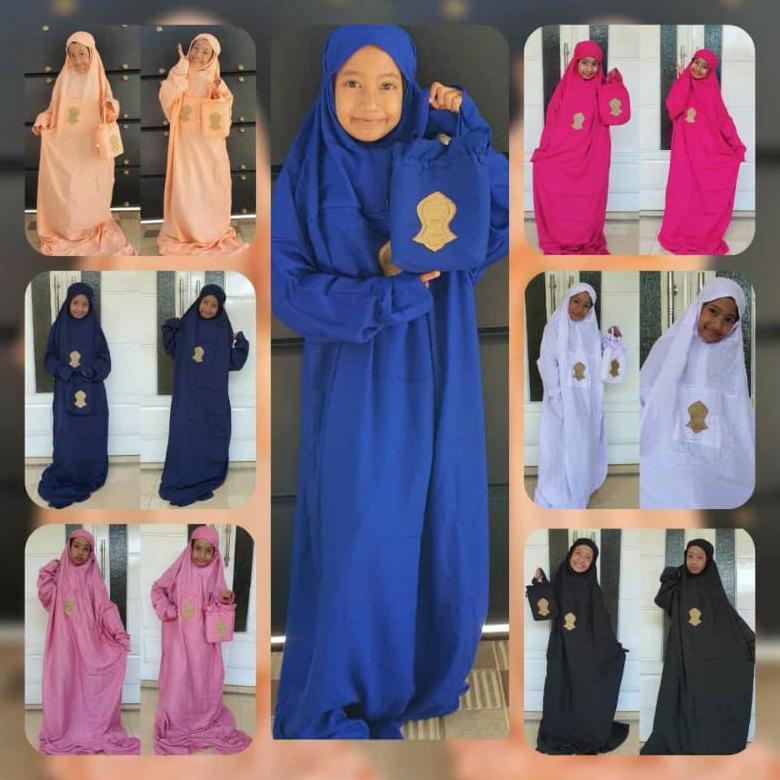 GALLERY MUKENA HADRAMAUT ANAK MOTIF TEROMPAH MURAH