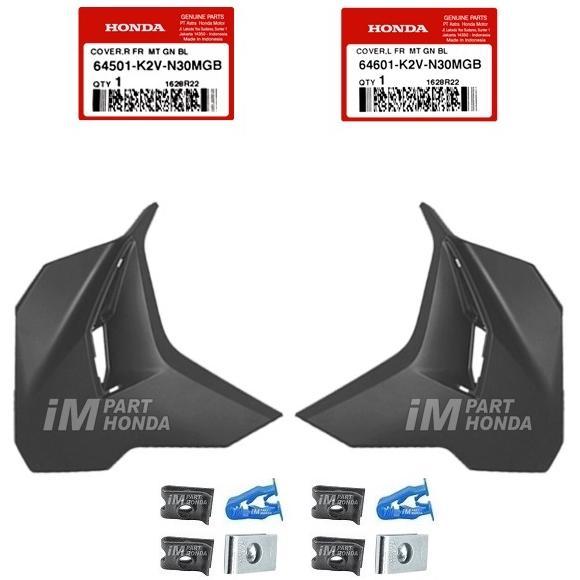 64501-K2V-N30MGB 64601-K2V-N30MGB COVER SAYAP KANAN KIRI VARIO 125 LED K2V HITAM DOF