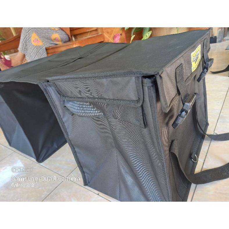 MURAH TOPS Tas Motor Anti Air Tebal Kuat Tas Obrok Pos Keranjang Motor Jumbo