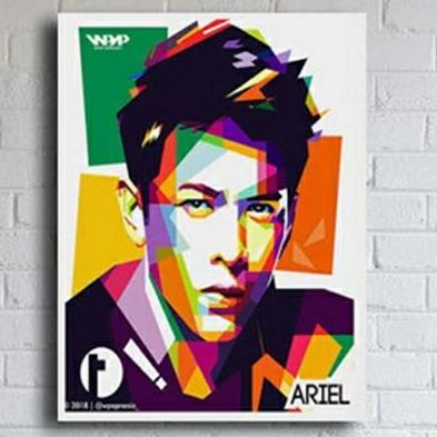 POSTER DINDING ARIEL NOAH ART FB27