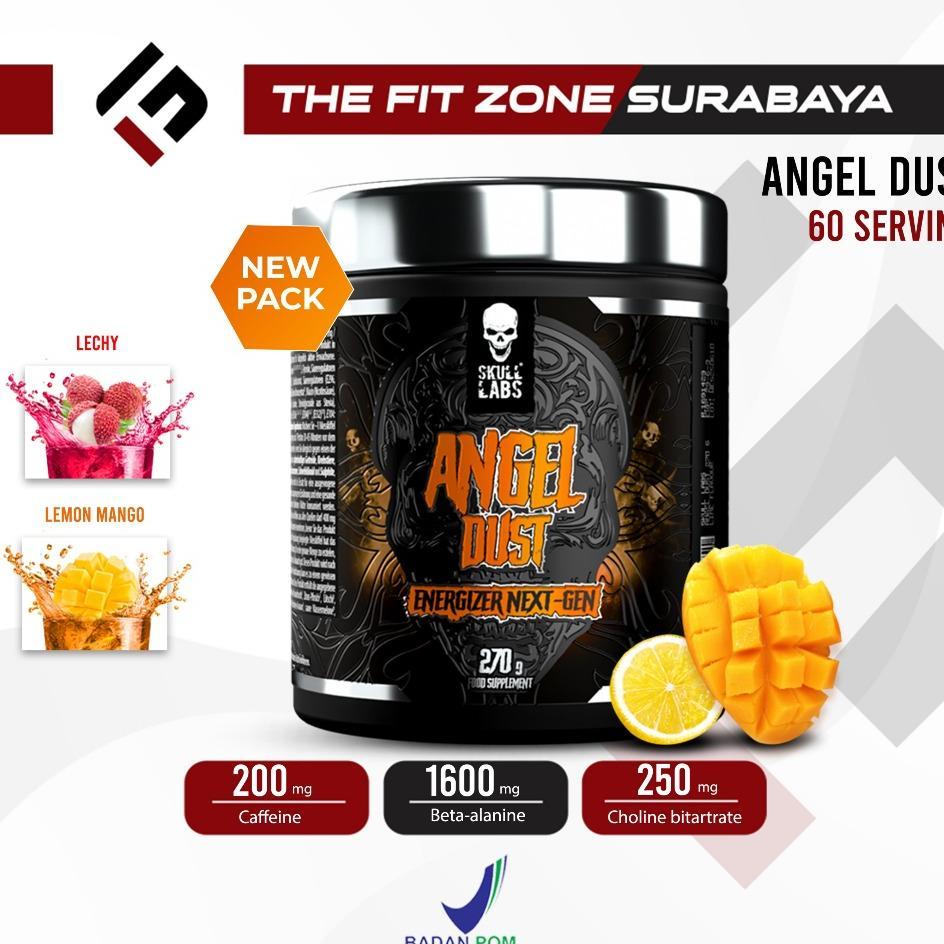 Angel Dust Pre Workout 60 Servings Suplemen Fitness Preworkout