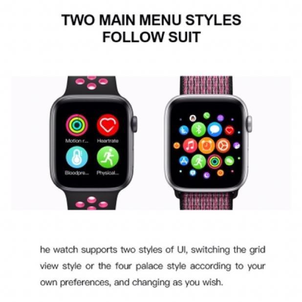 BIG PROMO Iwo 5+ (T500) Smartwatch Cloning Apple Series 5