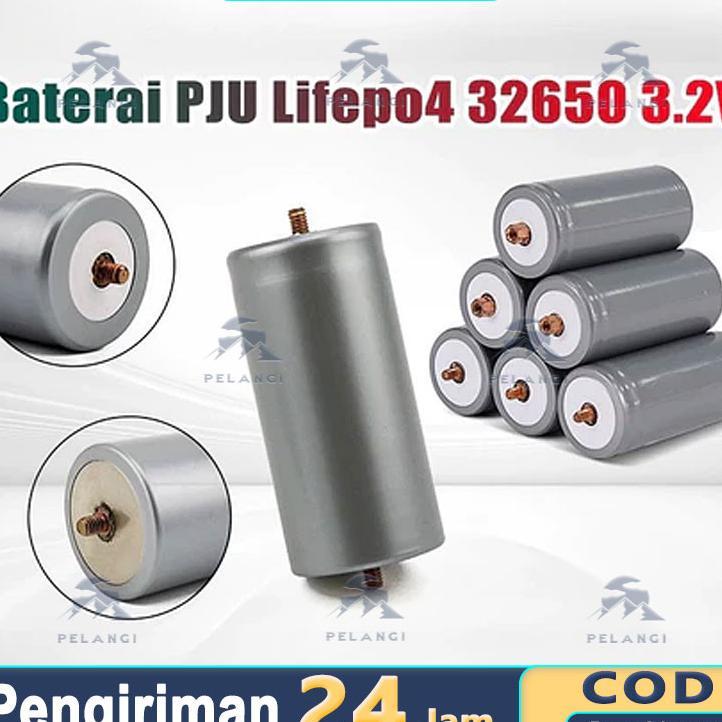 Baterai Lifepo4 32650 3.2V 6Ah 6000Mah Pju Tahan Lama