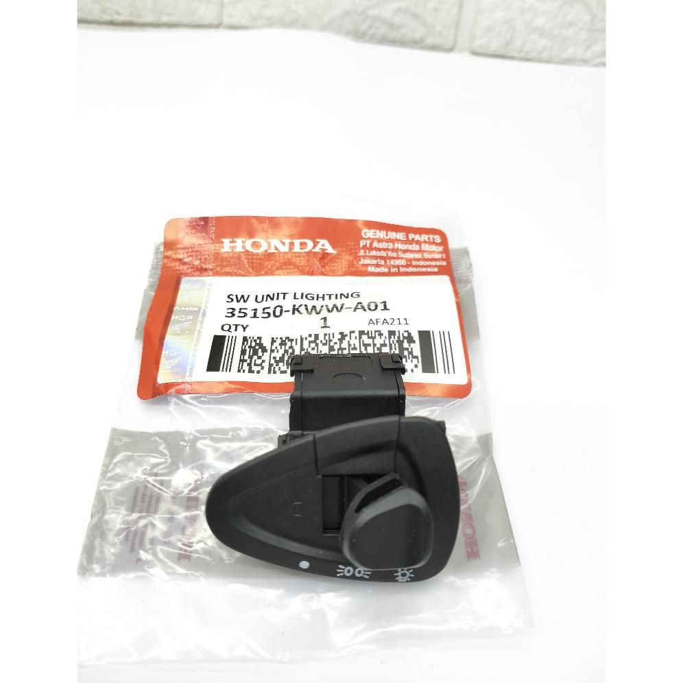 TOMBOL LAMPU ON OFF REVO ABSOLUDE SCOOPY KARBU (KWW)