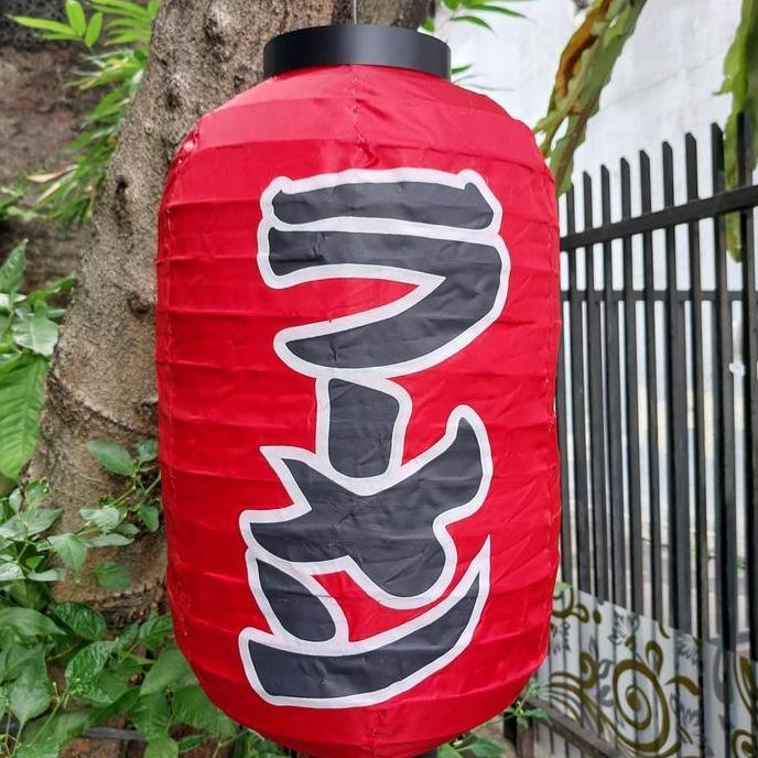 LAMPION RAMEN KANJI JEPANG