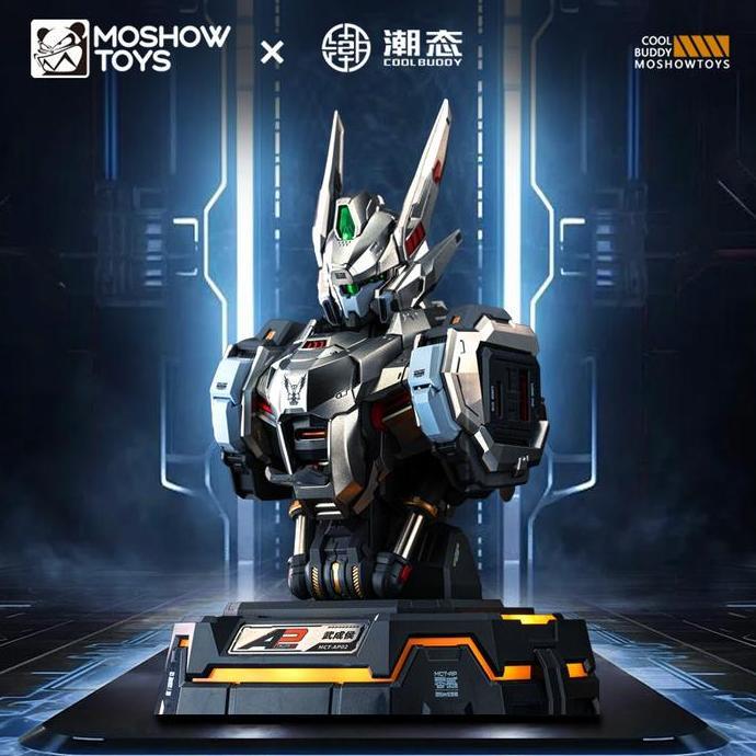 MoShow MCT-AP02 Wu Chenghou Silver GaN 65W Quick Charger Charger Base Robot Gundam