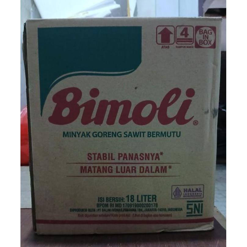 Minyak Goreng Bimoli 18 liter Bag In Box