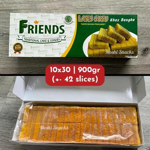 Kue Lapis Bangka Halal 900Gr / Kue Lapis Susu Asli Bangka / Kue Besak Bangka / Lapis Legit Thaipan I