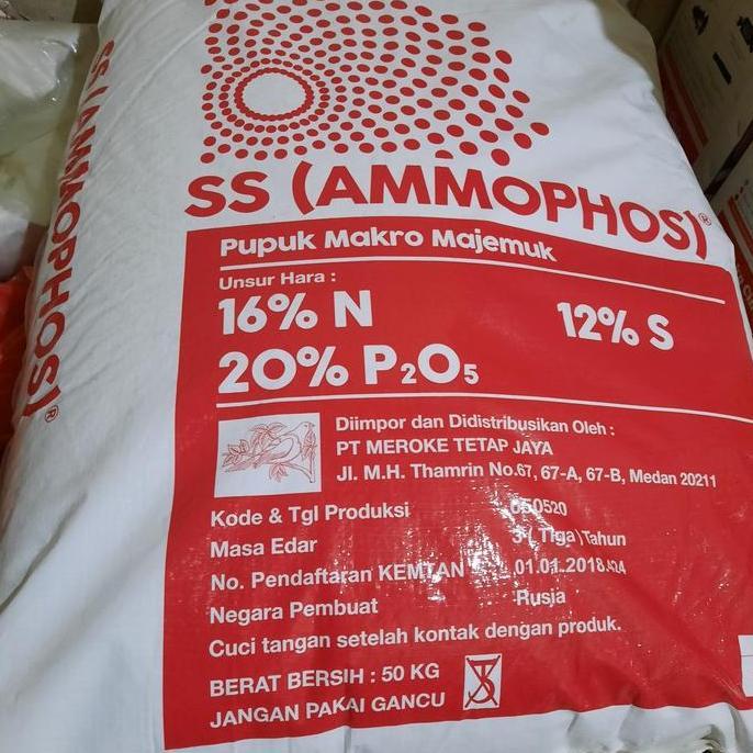 Best Seller Pupuk Ss Amophos Repack 20Kg Premium