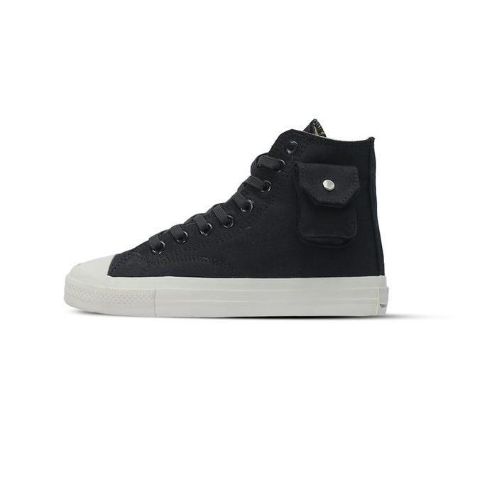 Casual- Sepatu Cargo Nobrands Footwear Polos Black White Hh Tps Cargo Hitam Putih Sneakers Pria Nita