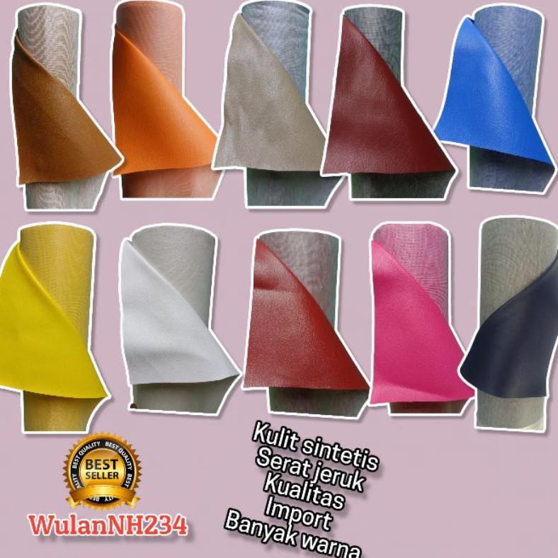Premium Kulit Sintesis| Kain Oscar|Jok Motor| Motif Jeruk Kulit Imitasi