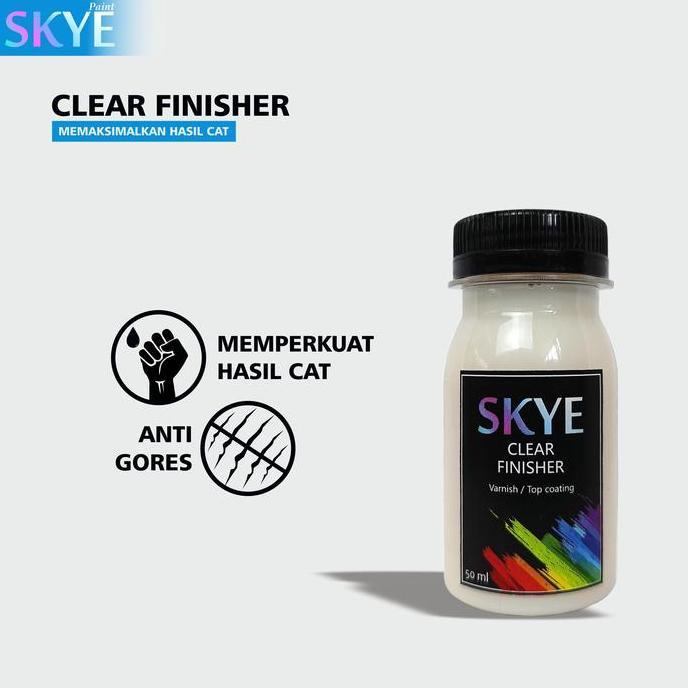 Clear Finisher - Varnish Cat Sepatu Tas Cat Akrilik Kulit Kanvas Leath Alqshop