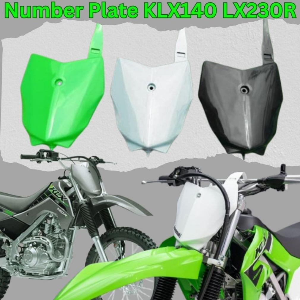 Recommended Papan Nomor Klx 140, Cover Plat Nomer Klx 230R - Srx Racing