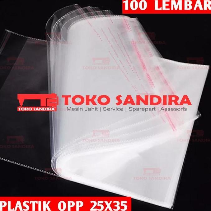 100 lembar plastik OPP 25X35/opp murah/plastik opp grosir/plastik opp Alqshop