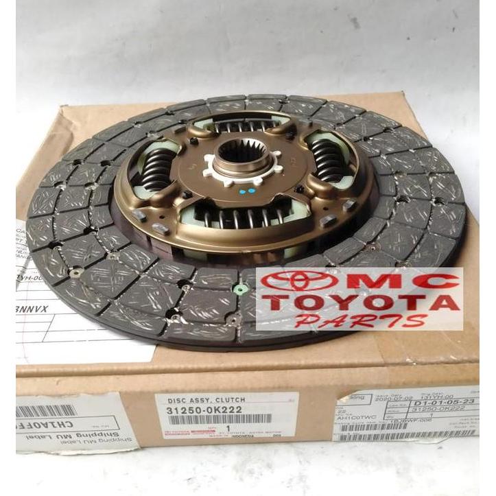 Plat Kopling / Disc Assy Clutch Fortuner Hilux Diesel 31250-0K222