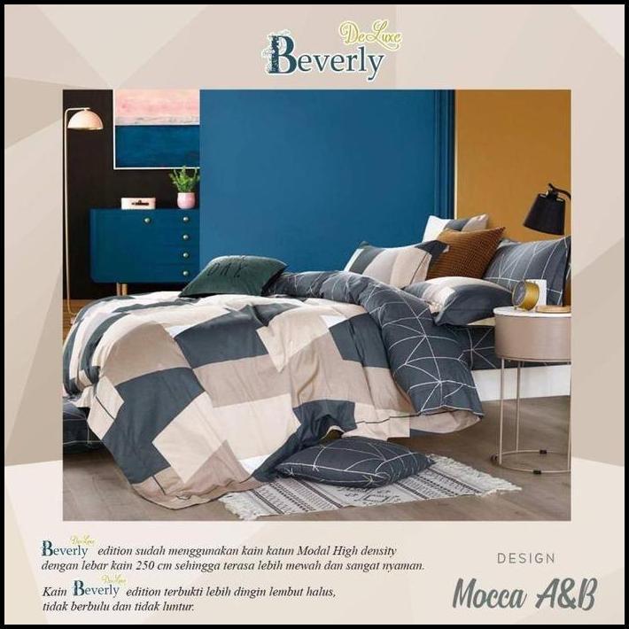 SPREI BAHAN BEVERLY - MOCCA A&B