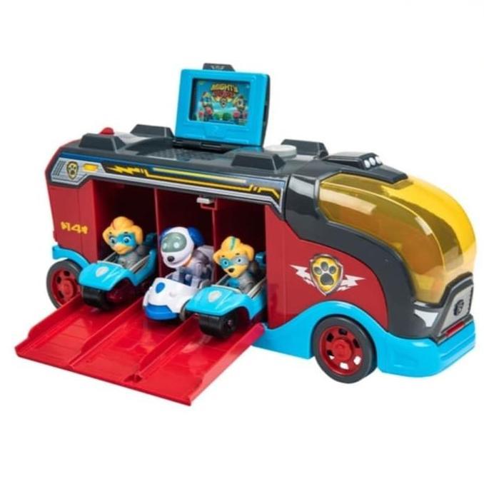 mainan - PAW Patrol Mighty Pups Super Paws Mighty Cruiser Diskon