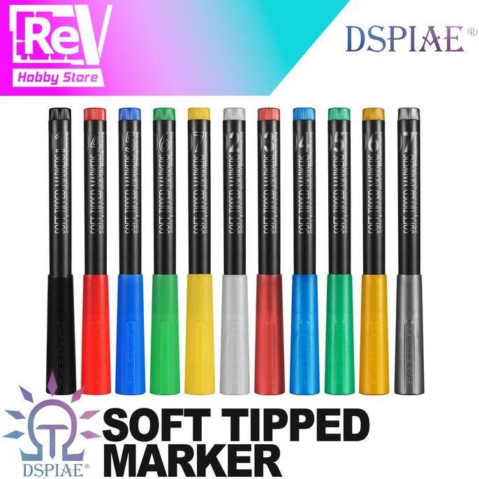 Brinquedo - Dspiae Soft Tipped Marker Acrylic