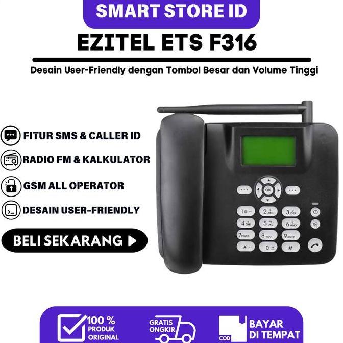 Panipani_pal - FWP GSM Huawei F316 Telephone Rumah GSM Huawei-ZTE Garansi 1 Tahun