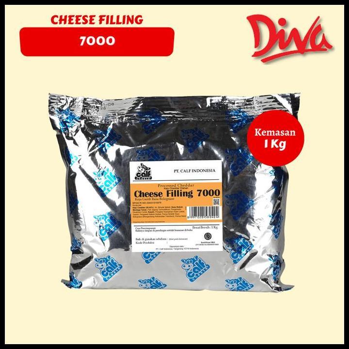 Calf Cheese Filling 7000 Alufoil 1 Kg / Saus Keju Filling Terlaris