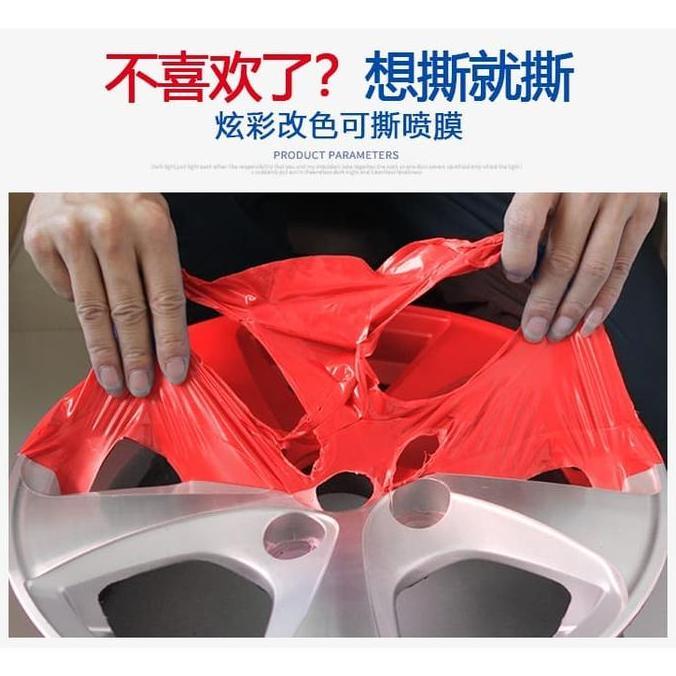Incars- Rubber Paint Cat Semprot Velg Body Mobil X6