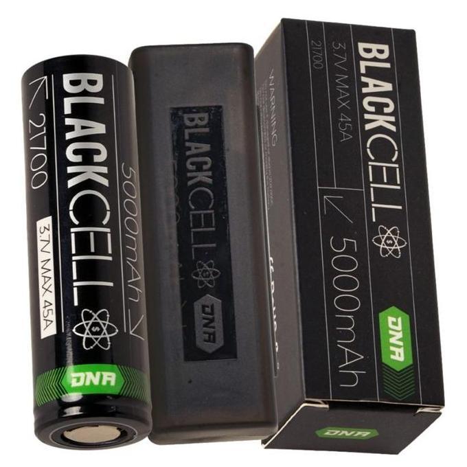 Power- Blackcell Dna 5000Mah 45A 21700 Battery Baterai Black Cell