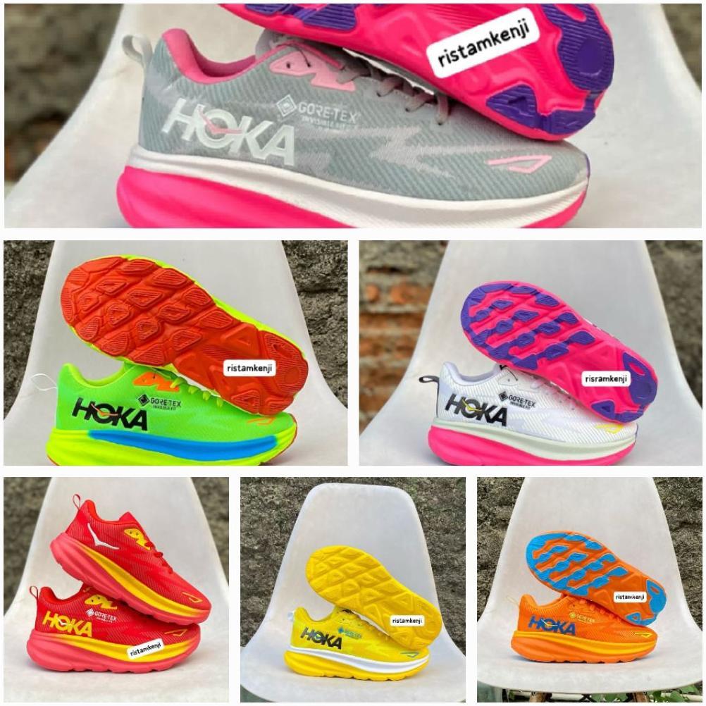Harga Spesial Sepatu Running Hoka Clifton 9 Mesh Premium