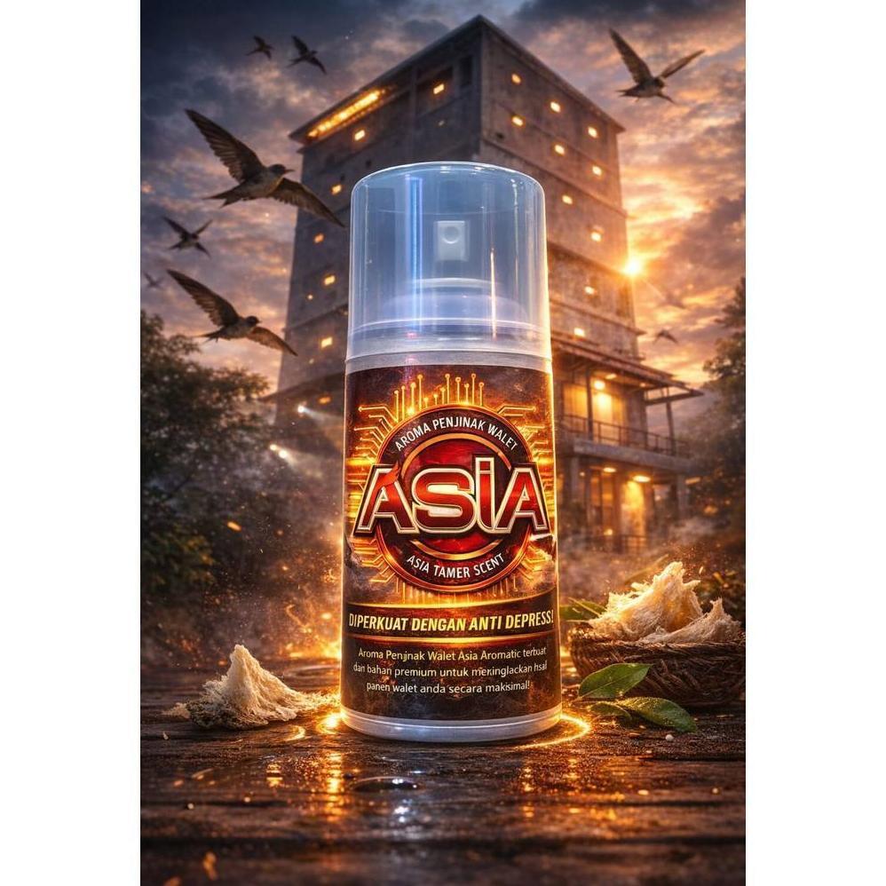 Aerosol Asia Tamer 250 Ml / Master Aroma Walet Sejagat Pemikat Pengharum Walet Hama / Parfum Master 