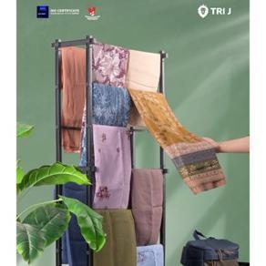 100% AMAN AMAZING Rak sepatu rak susun 10 tingkat rak tingkat serbaguna Tri J KEKINIAN