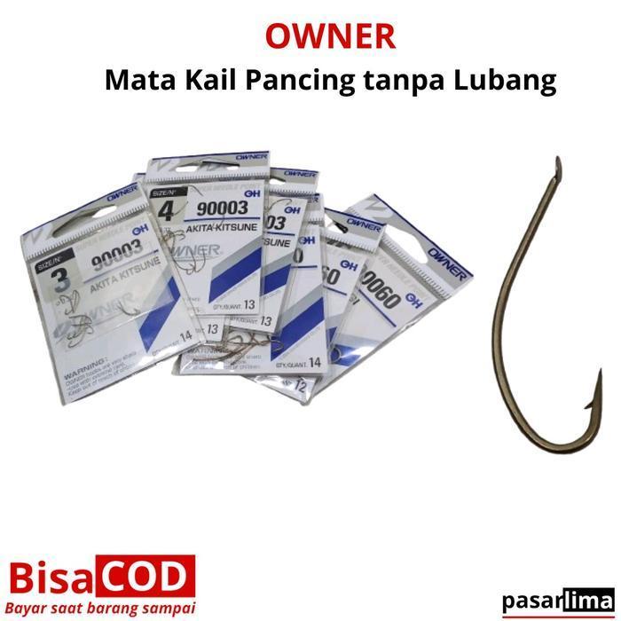 Mata Kail Pancing OWNER Akitakitsune / Unagi tanpa lubang