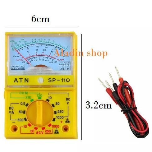 MULTI TESTER MULTITESTER MULTIMETER ANALOG STELE KECIL AVOMETER OHM METER ATN AS27