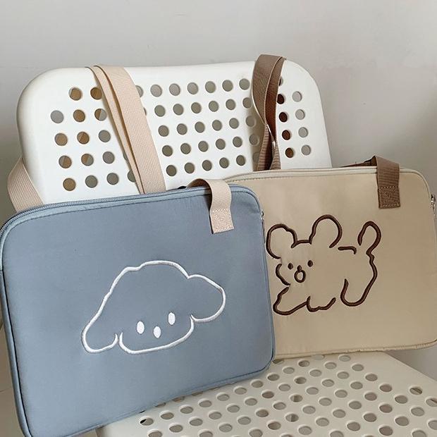 Hemat Tas Tablet Slempang Sleeve Slingbag Pouch Charger Kabel Mouse Shockproof Full Protection Ipad 