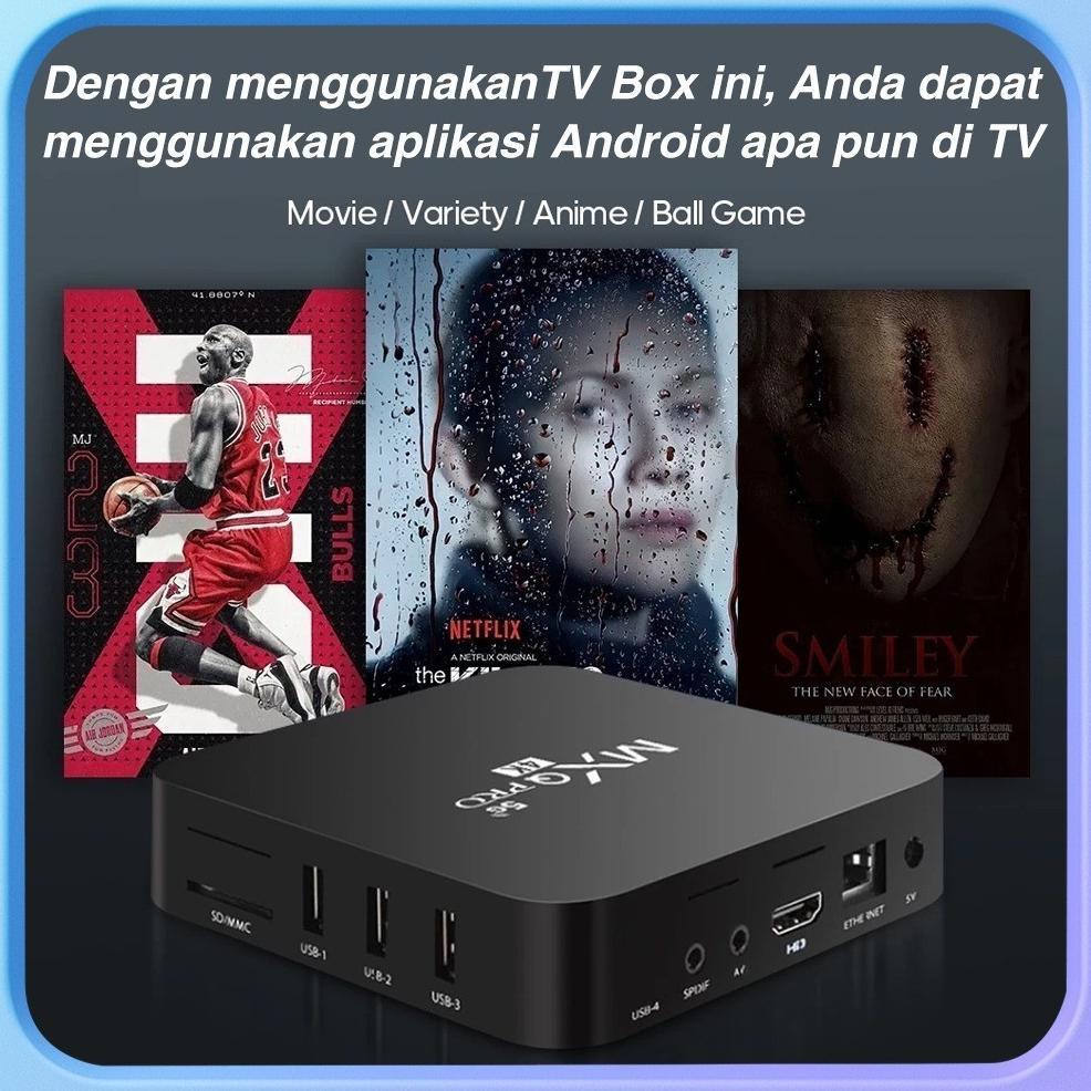 NEW DEALS MI TV  TSIK ANDROID MXQ PRO Android TV Box 4K HD Smart Set Top Box 4G+32G Bluetooth digita