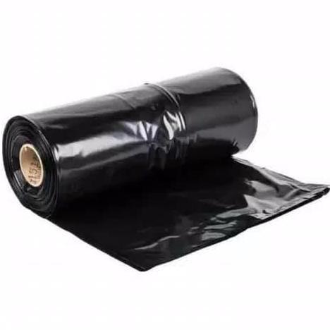 Plastik Mulsa Hitam Perak Plastik Bungkus 500m x 1,2m