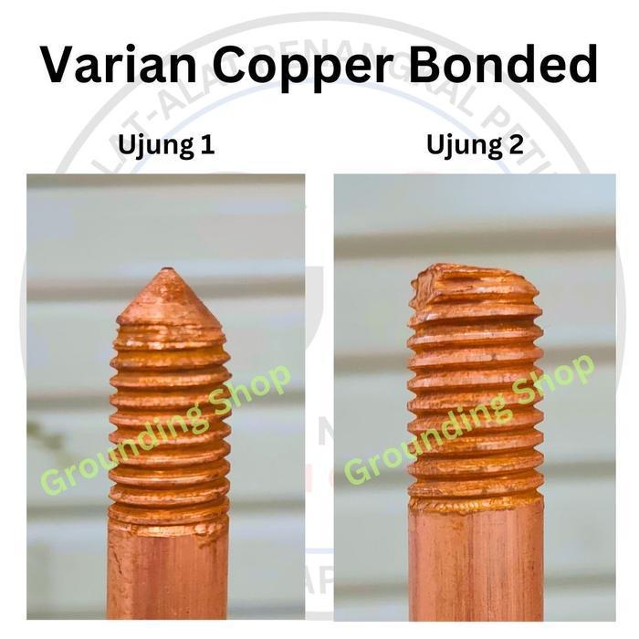 Rod Copper Bonded 5/8 x 1,5 meter / Stik Grounding Rod Copper Bonded