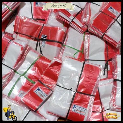 Bendera Merah Putih Plastik + Tali/Bendera Plastik Langsung Pakai Tali/Bendera Plastik Merah Putih/B