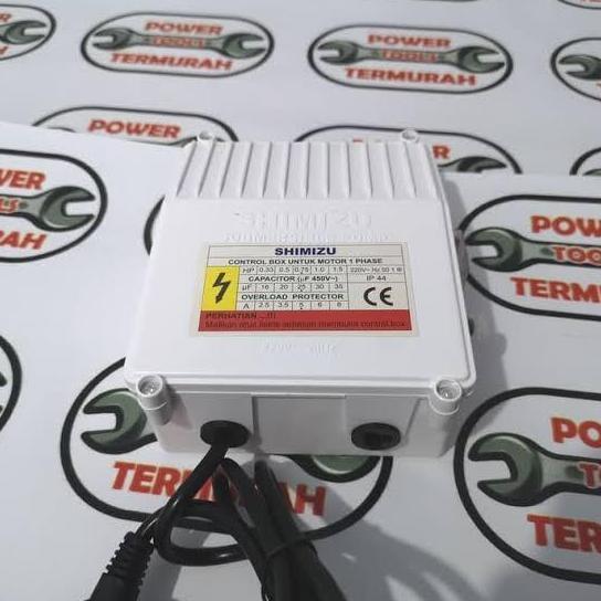 Control Box Pompa Sibel Shimizu 3/4 Pk 0.75 Hp Submersible Spg 20 321K Terbaik