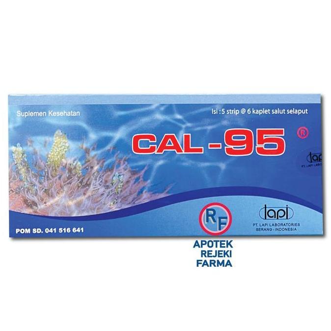 Health- Cal-95 1 Box Isi 5 Strip - Cal95 Lapi