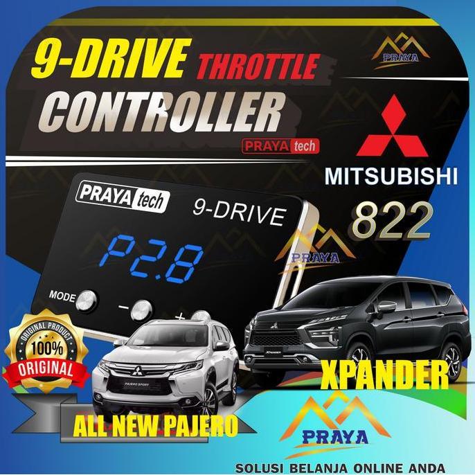 PRAYATECH 9 DRIVE THROTTLE CONTROLLER PIGGYBACK MITSUBISHI REMAP ECU