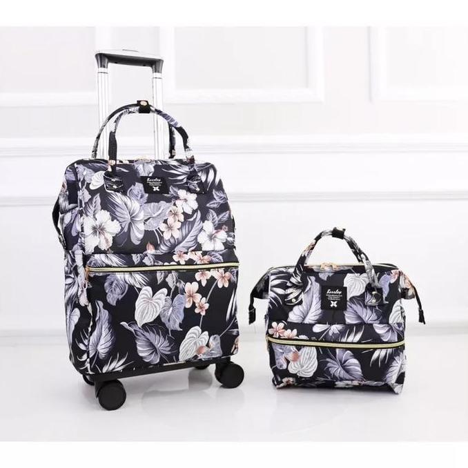 TAS TROLLI 2in1 Tas Travel Roda Tas Kabin Import