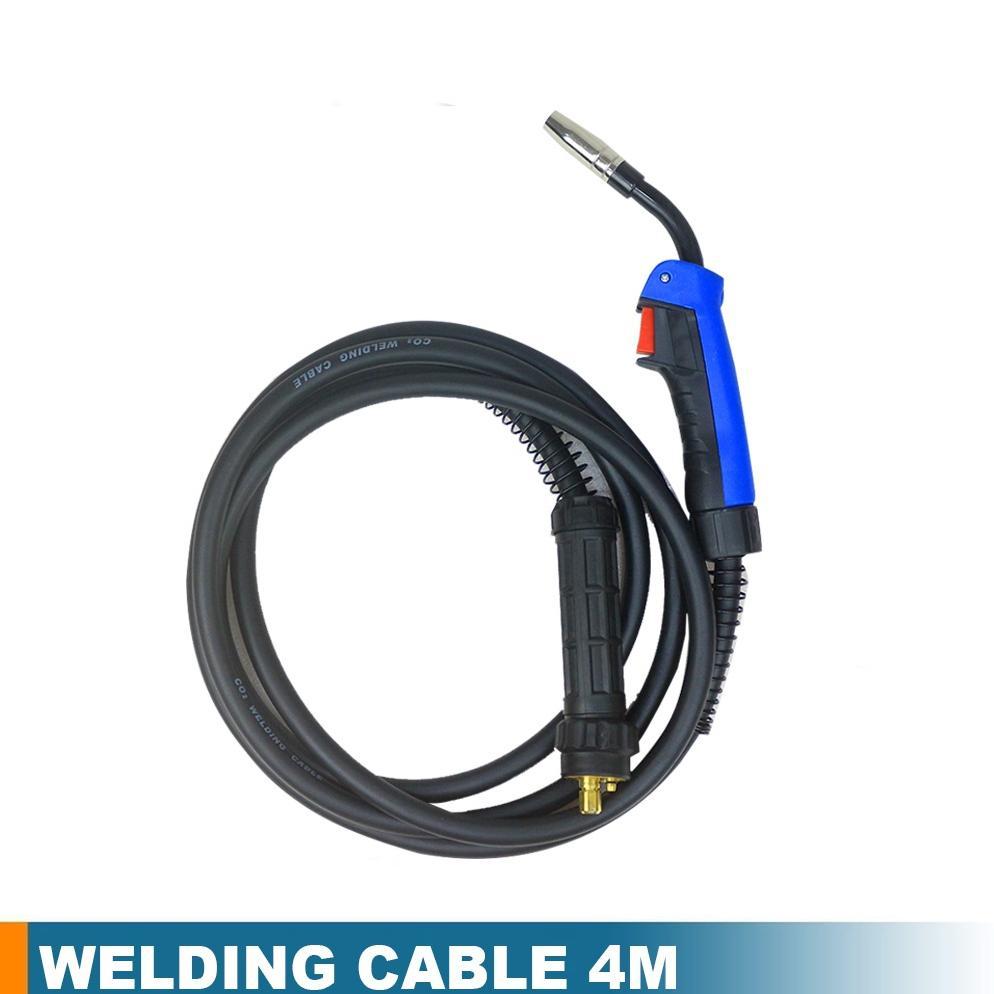 SATU SET WELDING CABLE 4M / 24KD MIG STANG LAS WELDING TORCH 24KD / WELDING CABLE 4 METER