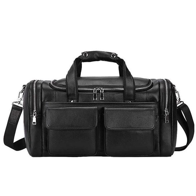 tas baju travel pria - tas kulit travel - tas kulit besar asli kulit