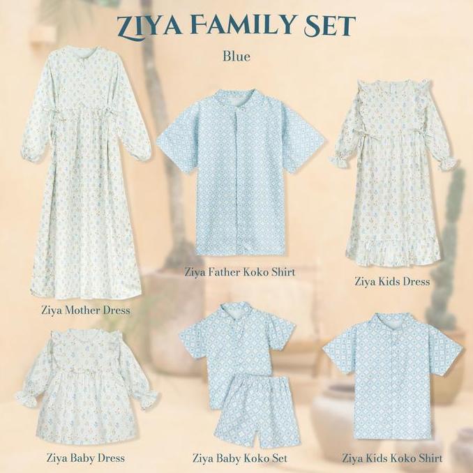 Pilihan - Nice Kids - Ziya Family Raya Collection Pakaian Raya Sarimbit Keluarga
