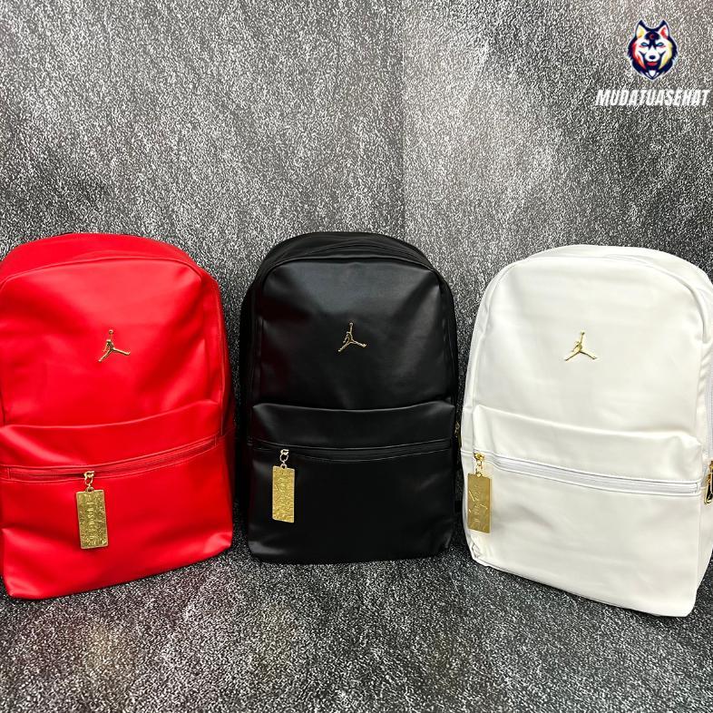 Termurah Air Jordan Retro 14 Gold Backpack / Tas Ransel Jordan /  Bagpack / Tas Sekolah / Tas Kuliah