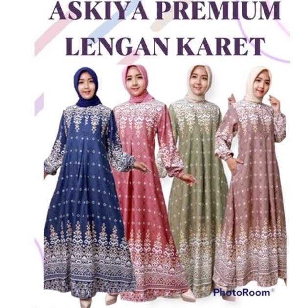 NEW PAKET 100 ribu isi 3 gamis selena premium lengan kerut