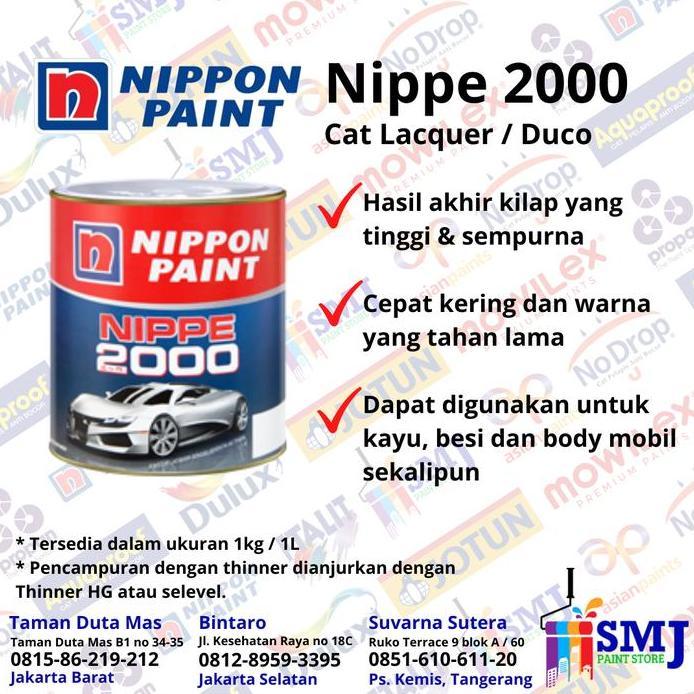 CAT DUCO NIPPE 2000 - NP517 PUTIH CLASSIC