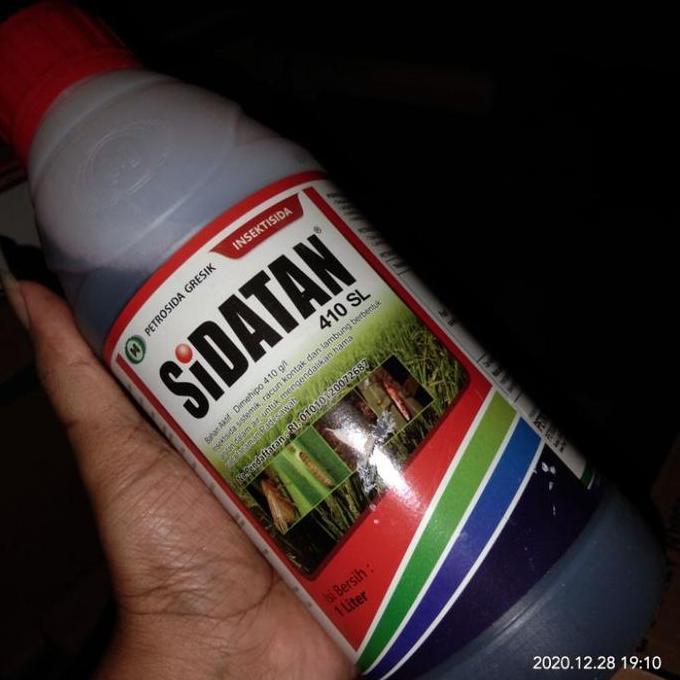 Kemasan Baru Insektisida Sistemik Sidatan 410 SL Kemasan 1 liter