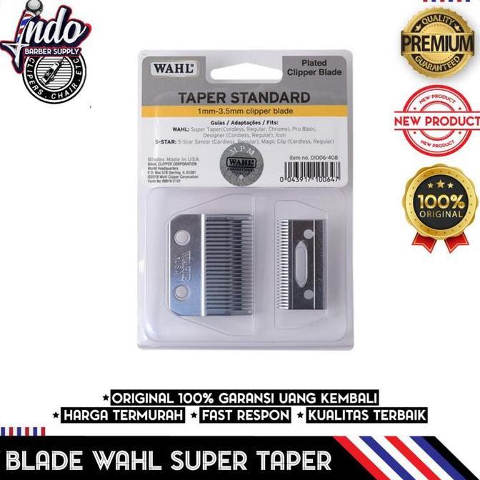 Wahl Pisau Cukur Wahl / wahl 2 hole taper blades super taper Original