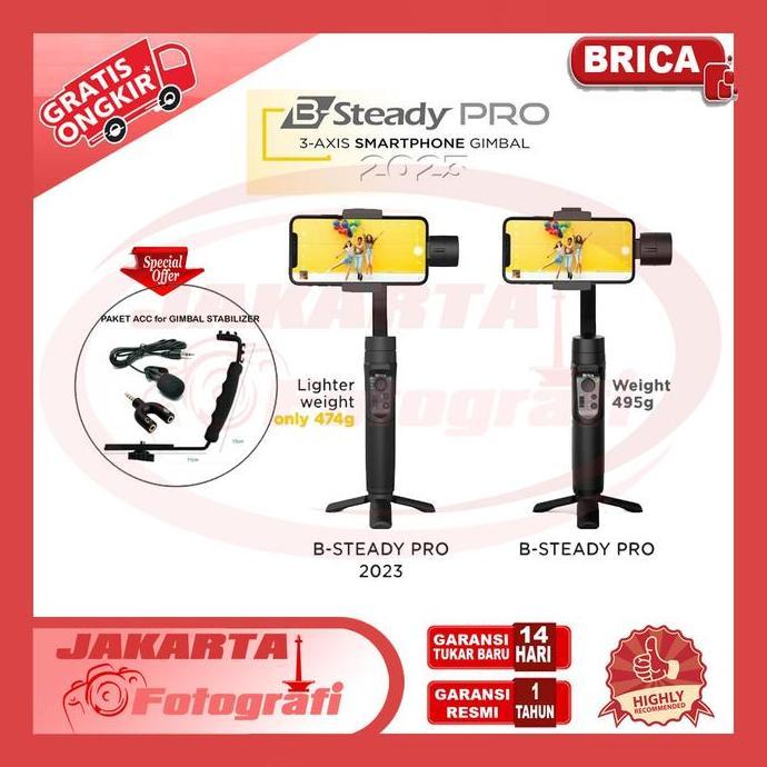 Brica B-Steady PRO-B B Steady PRO - Gimbal 3-Axis Stabilizer