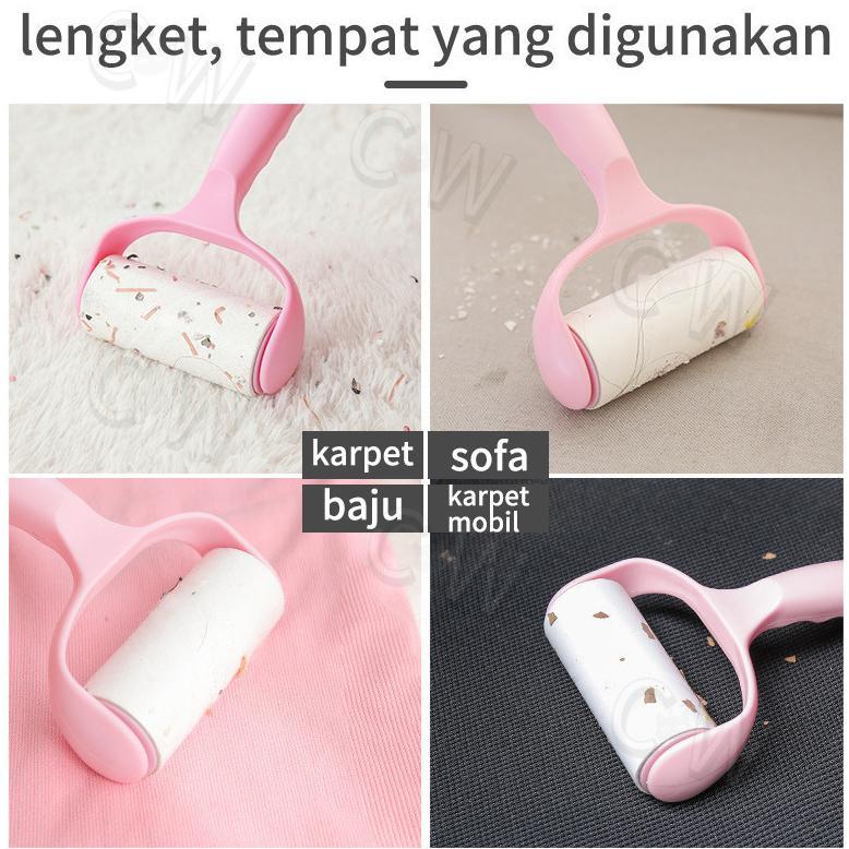 BIG SALE ALAT ROLLER PENGHILANG BULU KUCING ALAT PENGHILANG BULU HEWAN PELIHARAAN PEMBERSIH BULU BAJ